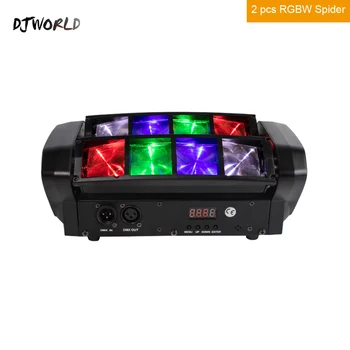 LED 8x6 W 4в1 8 Око Spider Soundlights RGBW Лъч на Движещата се Глава Бар Нощен бар Караоке Търговски Сцена DMX DJ Диско Светлини