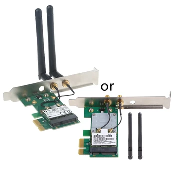 Wi-Fi карта PCI-E за macOS Windows PCI-E PCI Адаптер, съвместим с mac, Wi-Fi Air Drop Handoff Instant точка за достъп ma