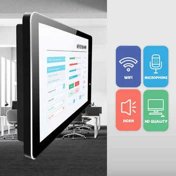 hmi wifi poe, противоугонный монтиране на конферентна зала, tablet PC със сензорен екран, 8-инчов таблет в стаята