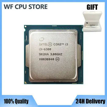 Двуядрен процесор Intel Core i3-6300 i3 6300 3,8 Ghz с четырехпоточным процесор 4M 51W LGA 1151
