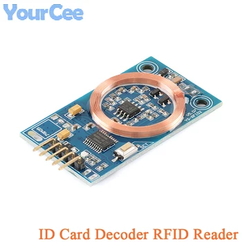 Декодер ID-карта, декодирующий RFID-считывающий модул 125 khz TK4100, изходна такса UART за контрол на достъп, модификация 