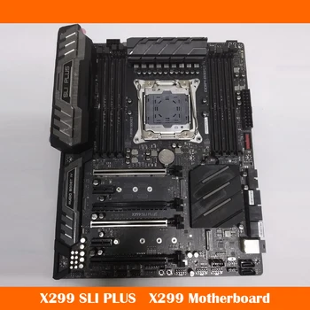 За MSI X299 дънна Платка LGA2066 DDR4 SATA3*8 256G M. 2*2 U 2 ATX X299 SLI PLUS