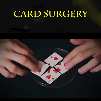 Игра на карти хирургия от Tenyo Magic Tricks Магьосникът отблизо Улични илюзии, Трикове подпори Ментализм Изрязани игрална карта Реставрация