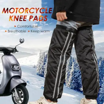 Мотоциклет мотоциклет топла зима коляното на крака протектор за мотокрос коленете скутер e-bike триколки използва през зимата на открито скутер крак