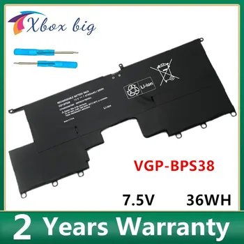 Нова батерия за лаптоп VGP-BPS38 За SONY VAIO PRO 13 SVP1321BPXB SVP13216PG SVP1321A1CM BPS38 7,5 V 36WH 4740mAh