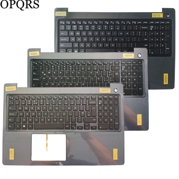 Новата клавиатура за лаптоп US/ UK /Latin LA за Latitude 3590 с поставка за ръцете, горната част на кутията с осветление и без осветление
