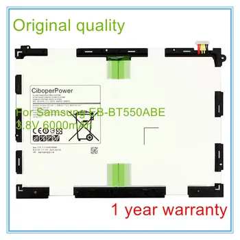 Оригиналното качество на 3,8 6000 mah EB-BT550ABE Взаимозаменяеми батерия за таблет 