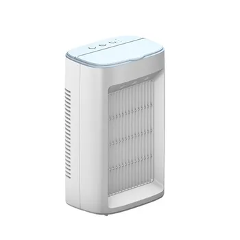 Преносим вентилатор за охлаждане на въздуха Mini USB климатик настолен вентилатор за охлаждане на въздуха овлажнител за пречистване и за офис спални