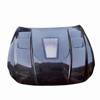 Приложимо към 14-17 Maserati Ghibli нов продукт YL стил въглеродни влакна прозрачна капачка на капака на двигателя бодикит