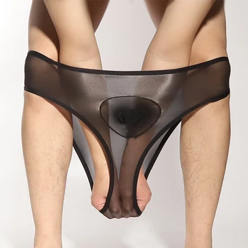 Секси мъжки прозрачни гащи Унисекс, безшевни прашки, прозрачни еластични чорапогащи, суперэластичные гащи, панталони, бельо