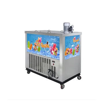 Търговска машина за приготвяне на сладолед One Molds Popsicle, мащабната напълно автоматична машина за приготвяне на крем
