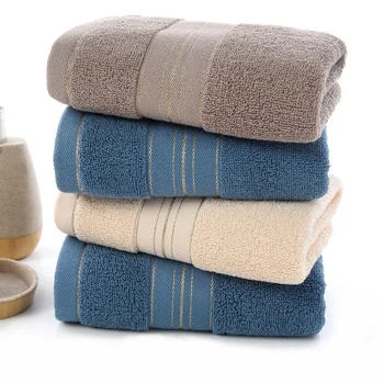 Утолщенное кърпи за баня от 100% памук, рискът се увеличава водопоглъщаемост, кърпи за баня за възрастни, однотонное, златисто-коприна, мека кърпа за лице