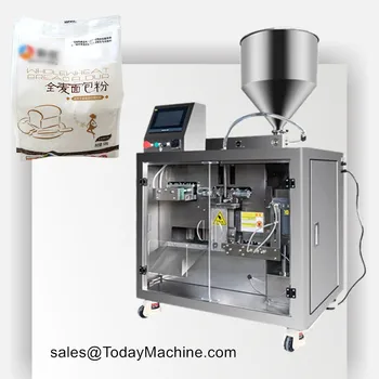 Фабрична многофункционална машина за пълнене и опаковане на прах утяжелителей