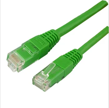 шест гигабитови мрежови кабели, 8-жилен мрежов кабел основа cat6a, шест мрежови кабели с двойна защита, мрежова скок, високоскоростен кабел SE1039